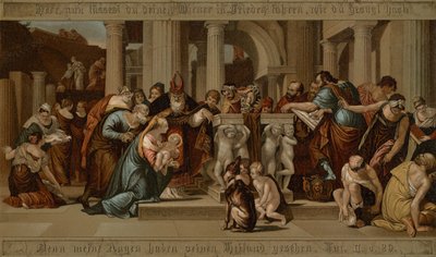 Presentazione al Tempio da after Veronese